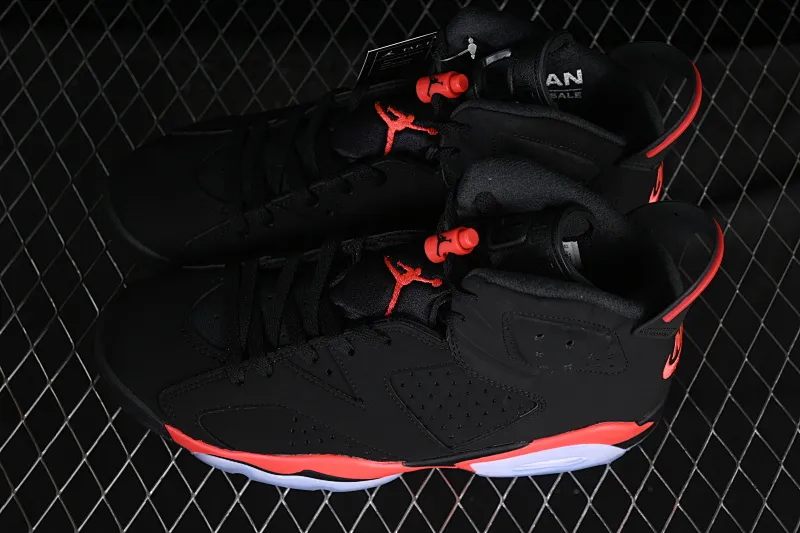 All categories Air Jordan Jordan series basketball shoes Air Jordan 6 F version Air Jordan 6 "Infrared" AJ6 Joe 6 new black infrared CT8529-001